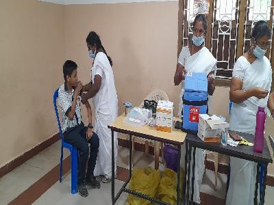 VACCINATION CAMP FOR STUDENT OF CLASSES VII, VIII & IX